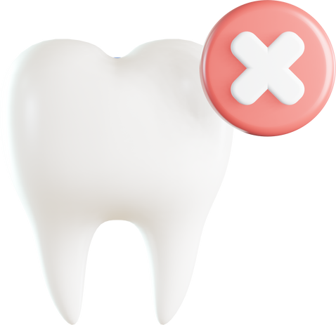 False teeth 3D